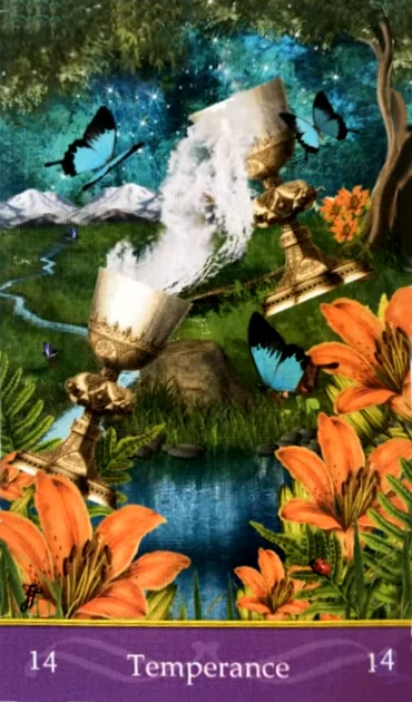 Temperance - Second Nature Tarot - Jae Larson
