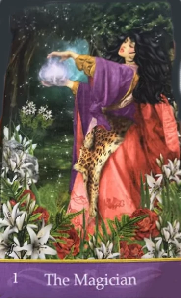 The Magician - Second Nature Tarot - Jae Larson