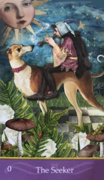 The Seeker from Second Nature Tarot