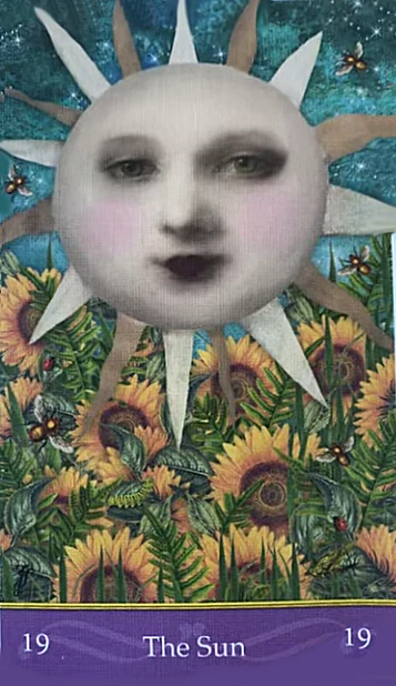 The Sun - Second Nature Tarot - Jae Larson