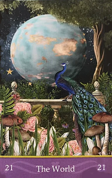 The World - Second Nature Tarot - Jae Larson