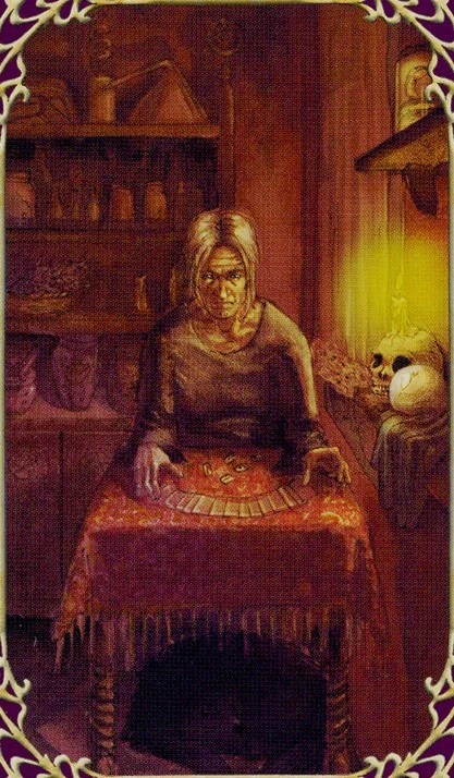 The Seeker card from Sensual Wicca Tarot