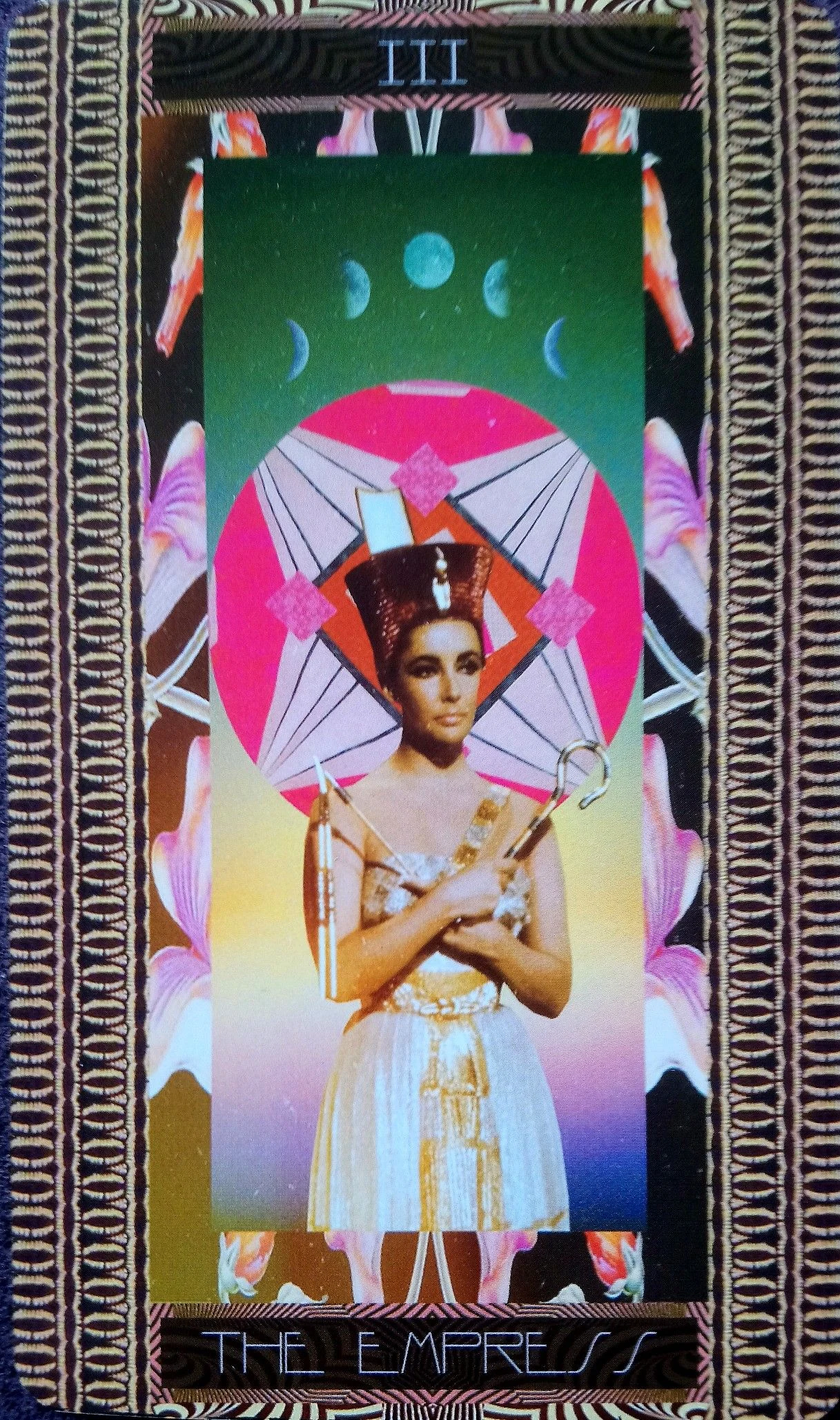 The Empress card from the Serpentfire Tarot deck