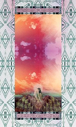 Queen of Wands card from the Serpentfire Tarot deck
