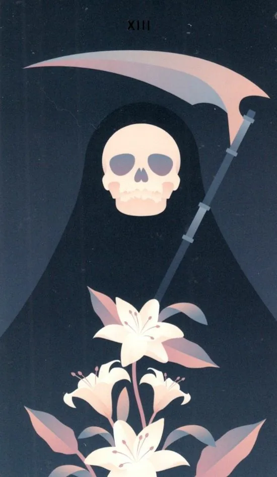 Death card from the Seventh Sphere Tarot deck