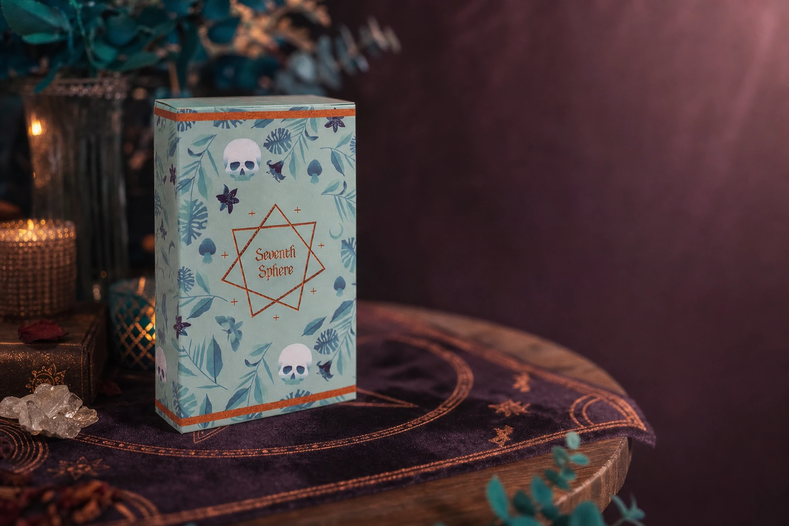 Seventh Sphere Tarot GPT Image 2 product lifestyle CTA