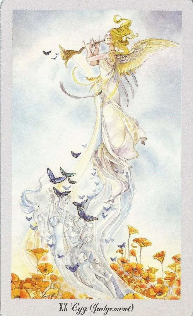 Judgement card from the Shadowscapes Tarot deck