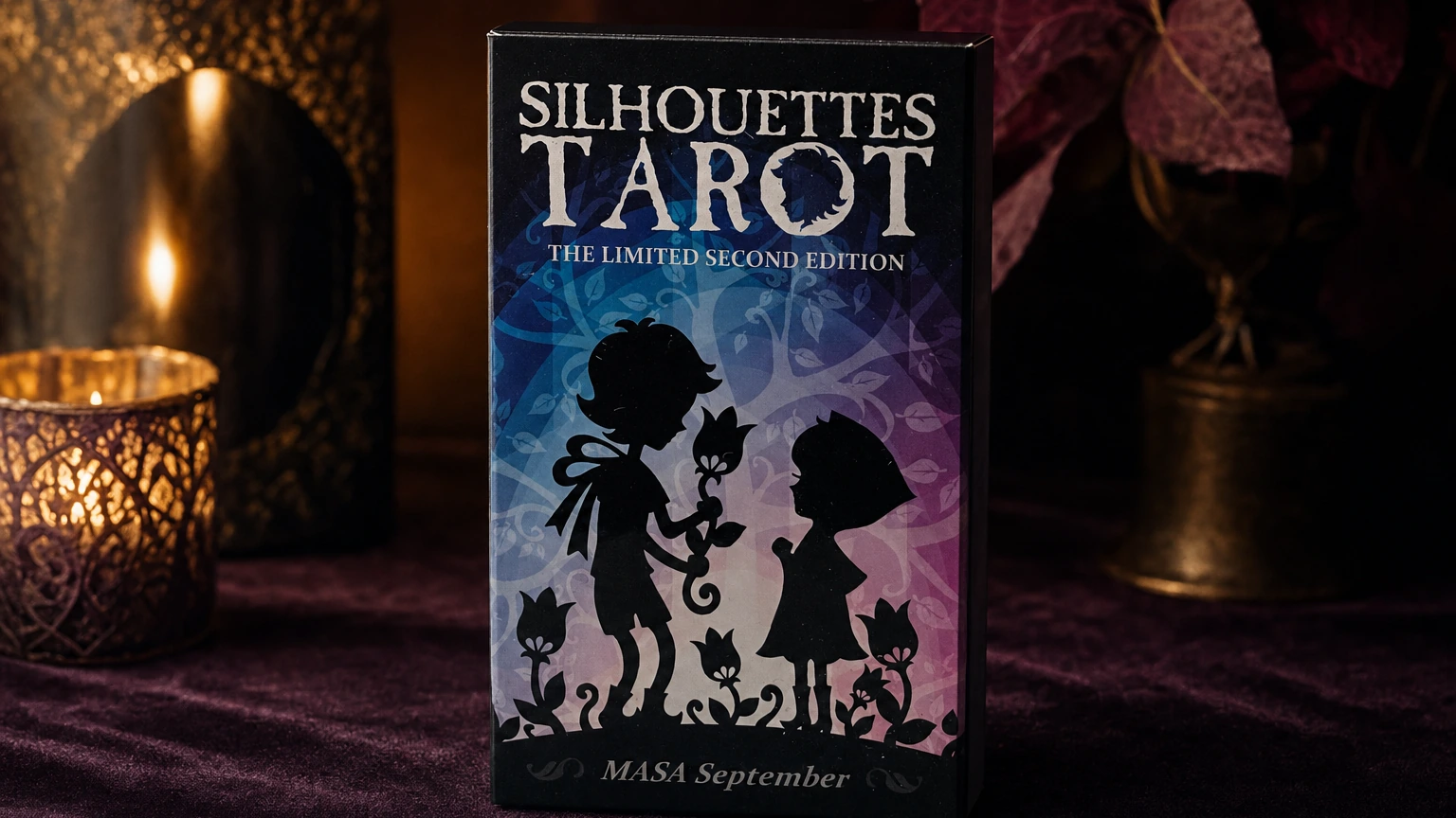 Silhouettes Tarot product box lifestyle image