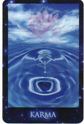 XX Karma card from The Sirian Starseed Tarot deck