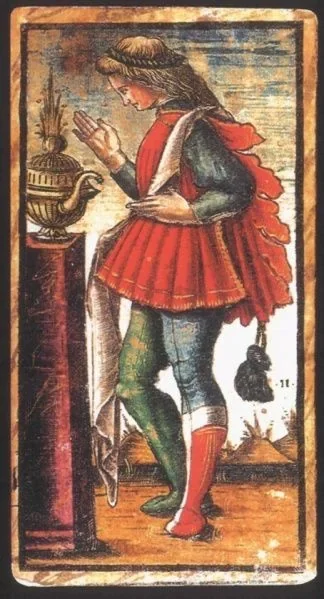 Page of Cups