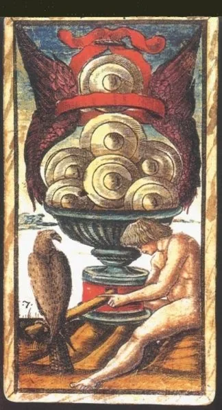 Seven of Coins / Pentacles