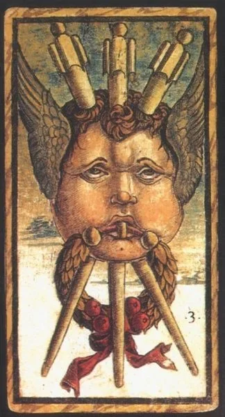 Three of Wands / Batons