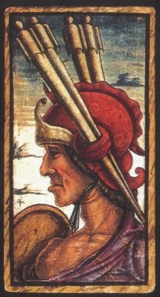 Four of Wands / Batons