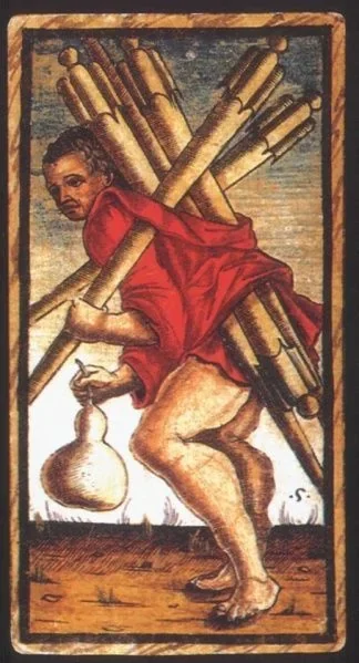 Five of Wands / Batons