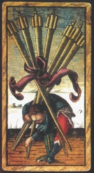 Seven of Wands / Batons