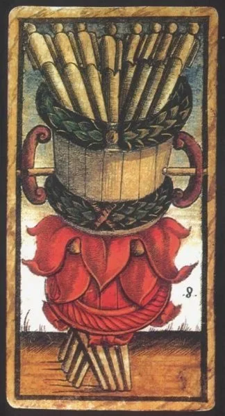 Eight of Wands / Batons