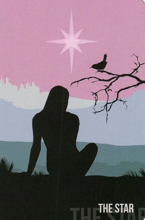 The Star card from the Spirit Within Tarot deck