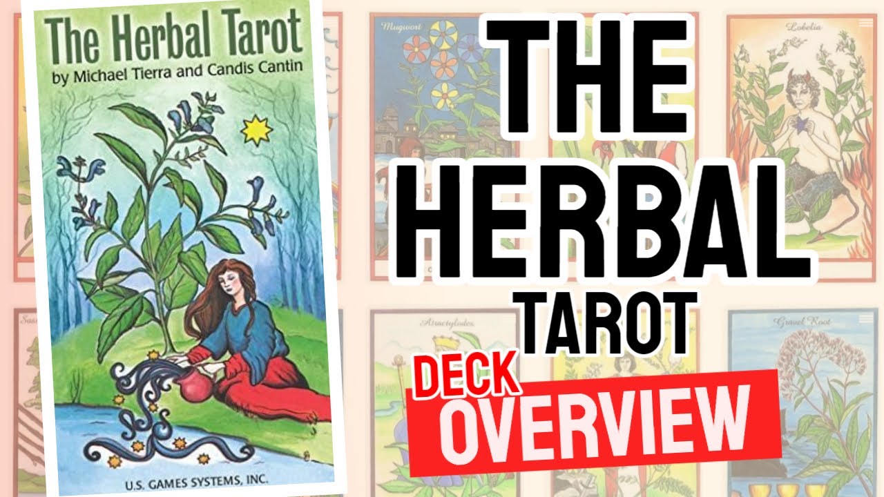 The Herbal Tarot Review introductory deck-overview cover