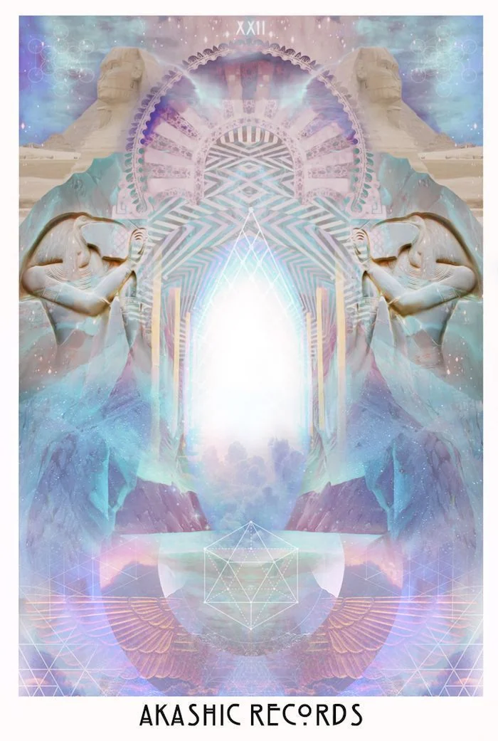 Akashic Records card from The Starchild Tarot Akashic by Danielle Noel