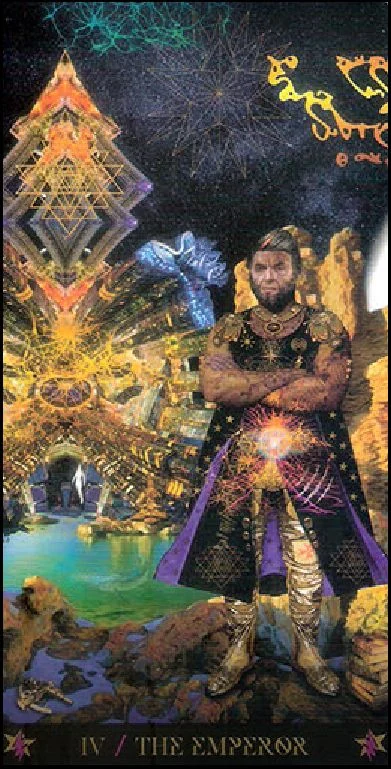 Starman Tarot card 06 card from the Starman Tarot deck