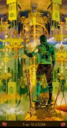 Starman Tarot card 26 card from the Starman Tarot deck