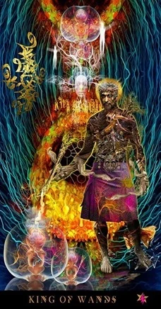 Starman Tarot card 27 card from the Starman Tarot deck