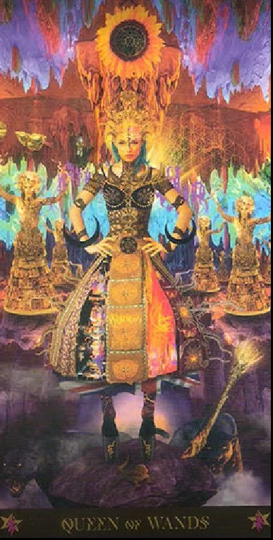 Starman Tarot card 29 card from the Starman Tarot deck