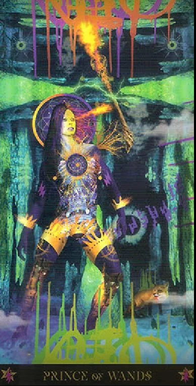 Starman Tarot card 32 card from the Starman Tarot deck