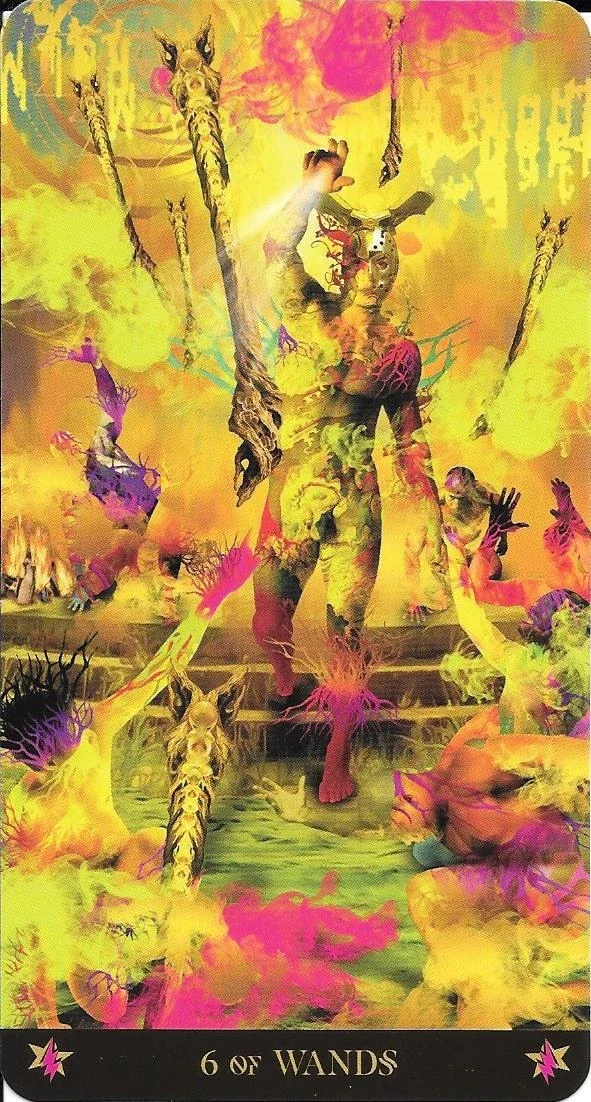 Starman Tarot card 33 card from the Starman Tarot deck