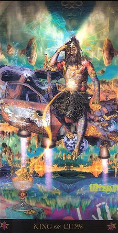 Starman Tarot card 44 card from the Starman Tarot deck