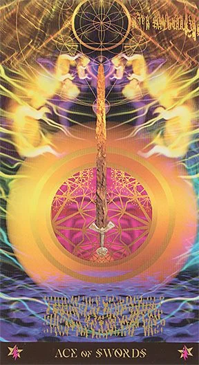 Starman Tarot card 64 card from the Starman Tarot deck