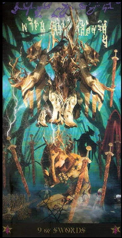Starman Tarot card 72 card from the Starman Tarot deck