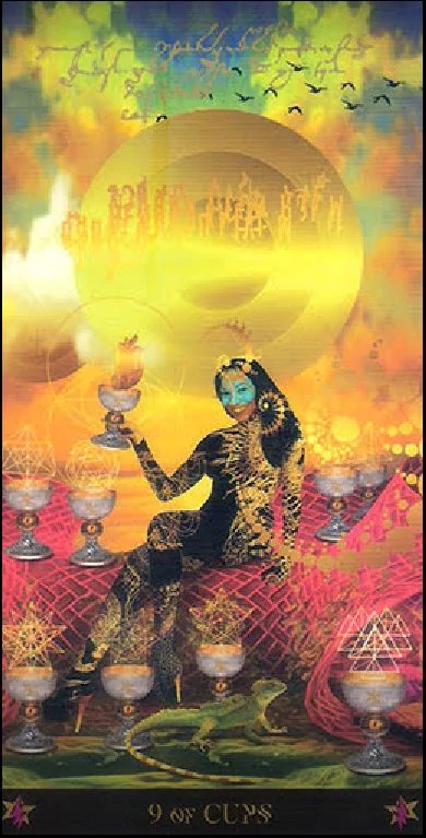 King of Cups card from the Starman Tarot deck