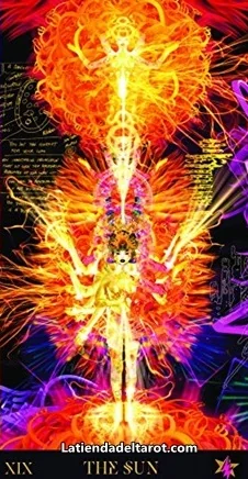 The World card from the Starman Tarot deck