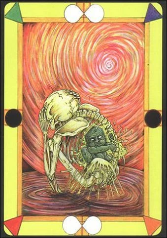 Source and Emptiness (Источник и Пустота) card from Tarot D: The Didactic Tarot deck