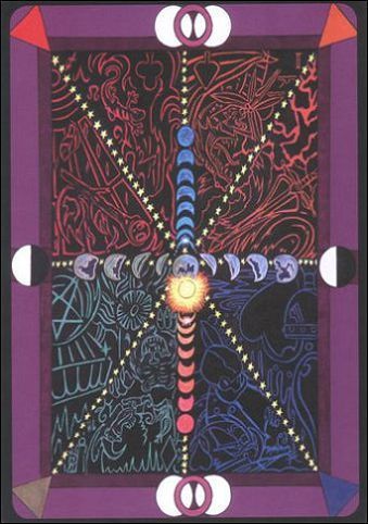 Pause · source position 1 (unnumbered) card front from Tarot D: The Didactic Tarot; descriptive source-symbol identifier, not a guidebook title