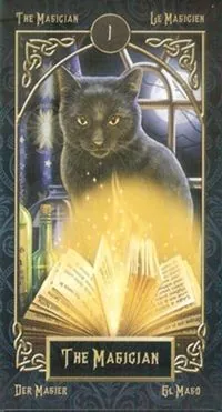 Tarot Familiars Review 12 The Magician card from Tarot Familiars