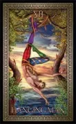 The Hanged Man card from the Tarot Grand Luxe deck