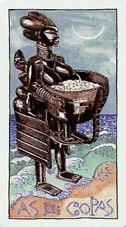 As de Copas - Tarot Lukumi - Luigi Scapini