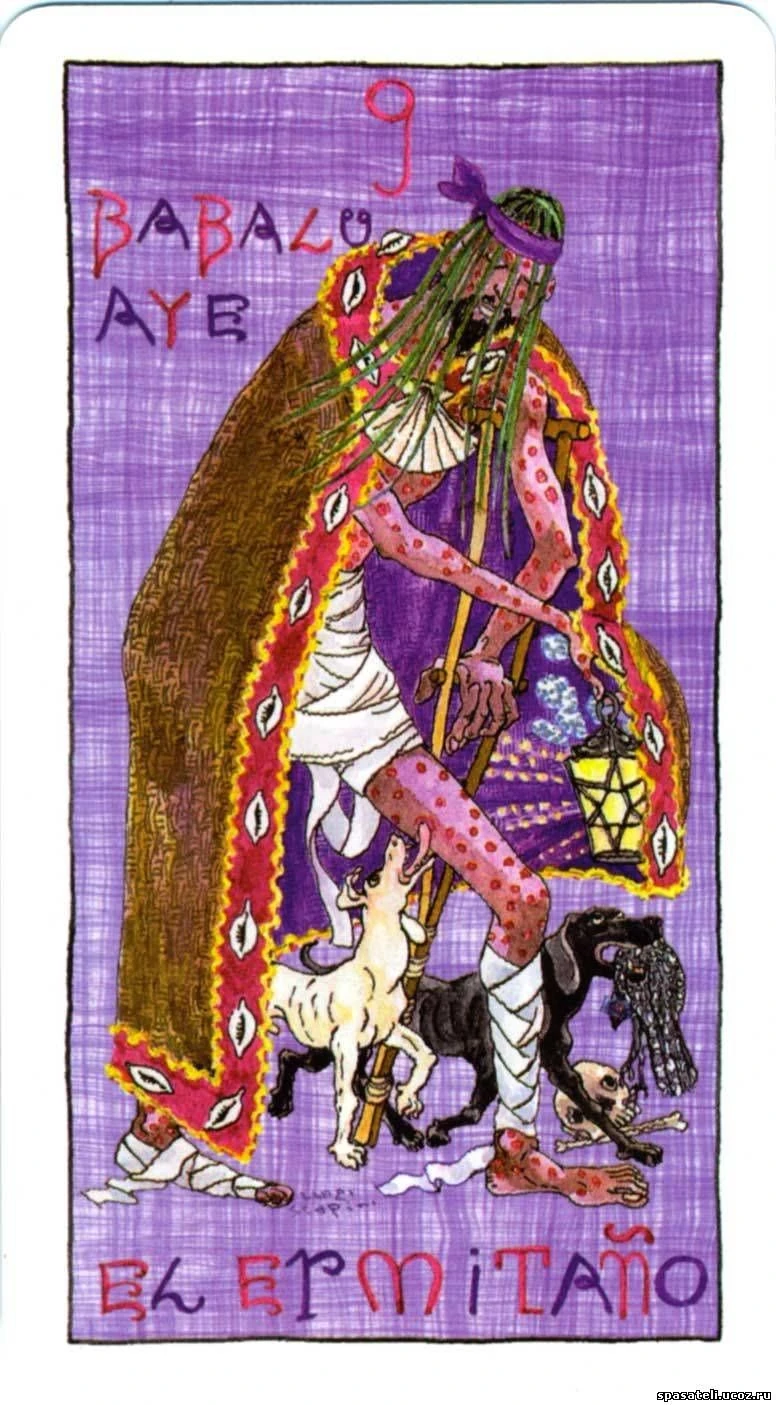 El Ermitaño - Tarot Lukumi - Luigi Scapini