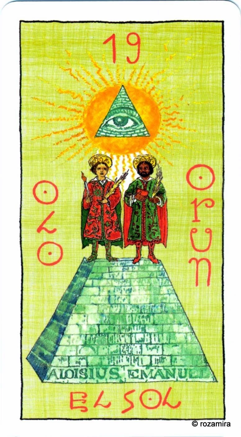 El Sol - Tarot Lukumi - Luigi Scapini