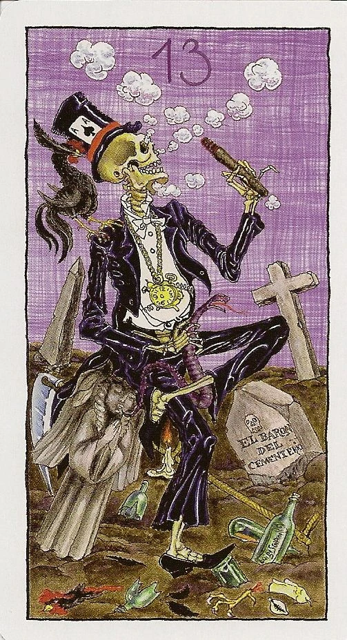 La Muerte - Tarot Lukumi - Luigi Scapini