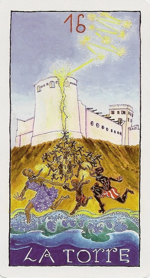 La Torre - Tarot Lukumi - Luigi Scapini