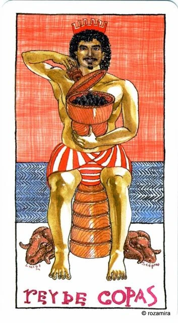 Rey de Copas from Tarot Lukumi