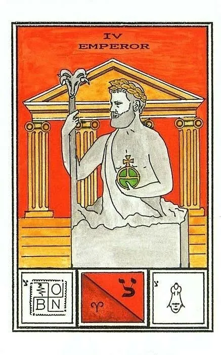Emperor - Tarot of Ceremonial Magick - Tarot Deck by Lon Milo DuQuette
