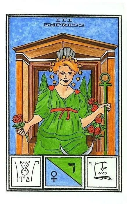 Empress - Tarot of Ceremonial Magick - Tarot Deck by Lon Milo DuQuette