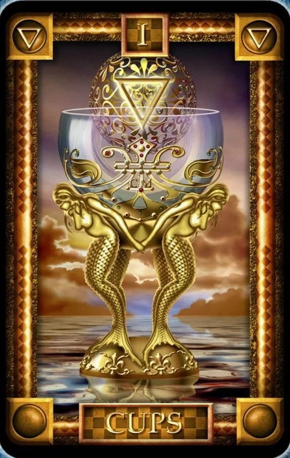 Ace of Cups - Tarot Of Dreams - Tarot Deck by Ciro Marchetti