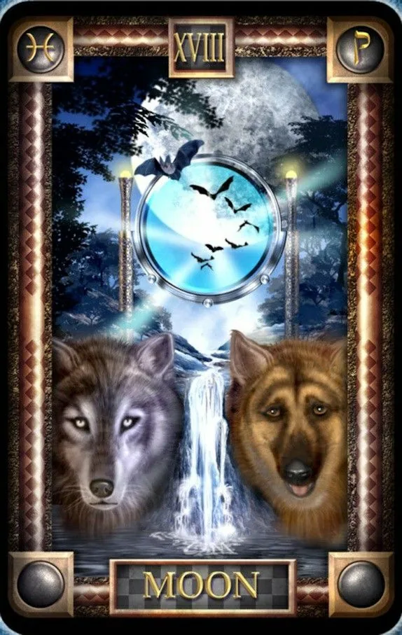 Moon - Tarot Of Dreams - Tarot Deck by Ciro Marchetti
