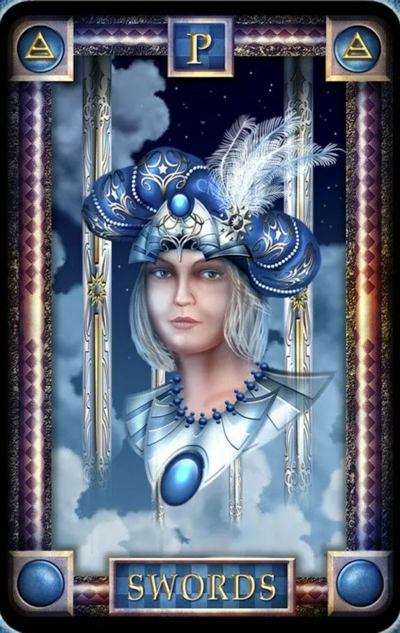 Page of Swords - Tarot Of Dreams - Tarot Deck by Ciro Marchetti