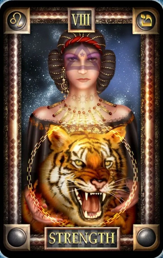 Strength - Tarot Of Dreams - Tarot Deck by Ciro Marchetti